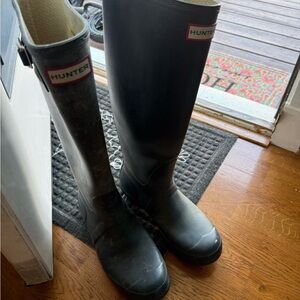 Hunter Classic Black Waterproof Boots